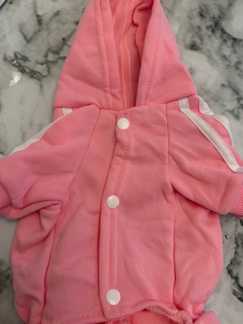 “Adidog” Pink Dog Clothes - Picture 4 of 4